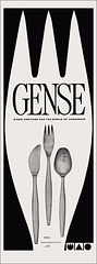 Gense Silverware Ad, 1960
