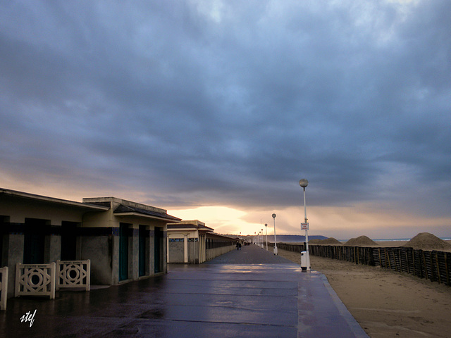 Deauville in winter