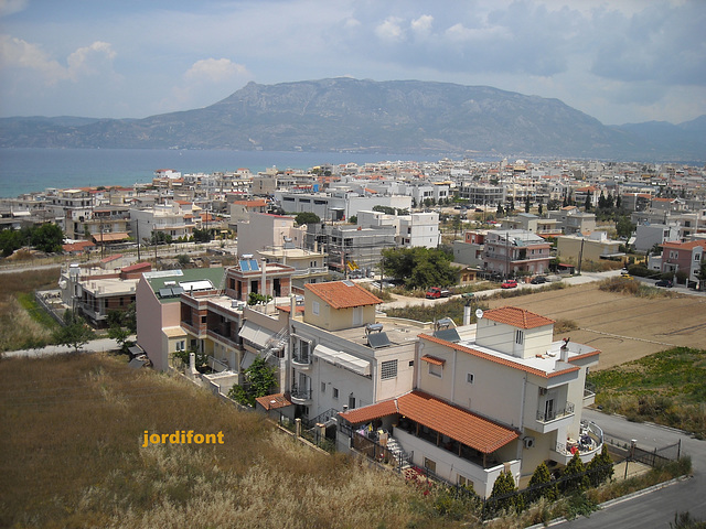 Vista parcial de Corint-Peloponès-Grècia