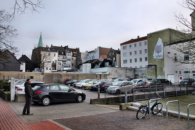 Parkplatz Ritterstraße (Hamm) / 16.12.2023