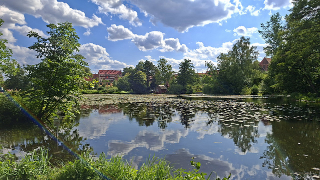Der Burgsee in Gadebusch