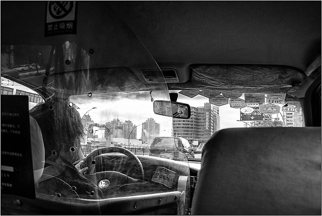 Shanghai taxi.