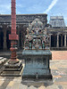 Architectural details of a dravidian temple.
