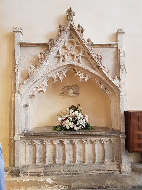 rochester cathedral, kent (39) c14 tomb of bishop hamo de hythe +1352