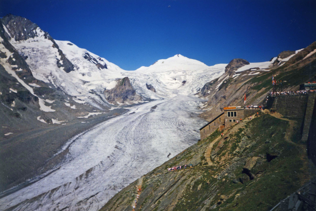 Pasterze am Großglockner und Aussichtspunkt