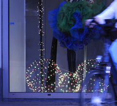 Riding in the glass