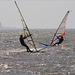 Windsurfing off Mersea Island, Essex