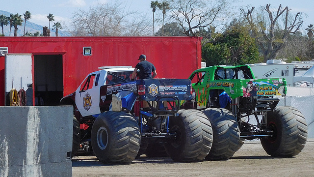 Indio Riverside County Fair monster trucks (#1475)