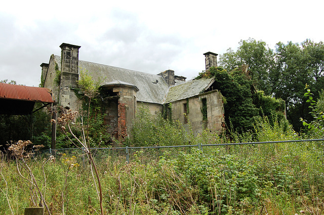 Service wing to Calwich Abbey (Demolished), Staffordshire