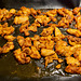 Chicken thigh diced  with Cumin, Coriander, Garlic Garam Masala, and Sesame Oil