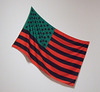 African-American Flag by David Hammonds in the Museum of Modern Art, October 2010
