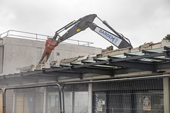 Demolition of Dumbarton Town Centre