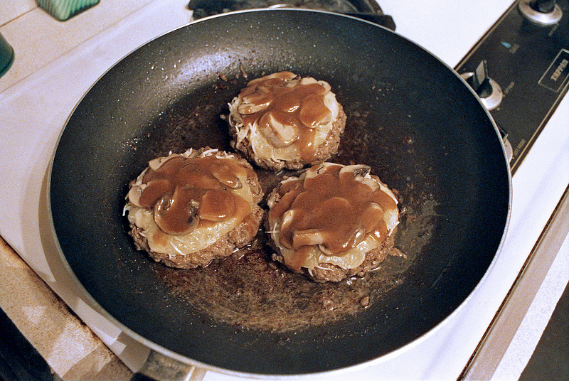 Mushroom-Swiss Burgers