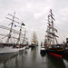 Sail 2015 – Tall ships in the lock at IJmuiden