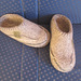 felted men's slippers
