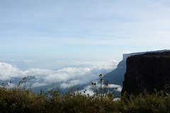 Venezuela, View from the Roraima to the North, Guyana under the Clouds