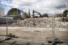 Demolition of Dumbarton Town Centre