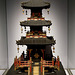 Reliquaire (sharito) en forme de pagode (milieu 19e s.)