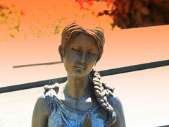 Statue sad