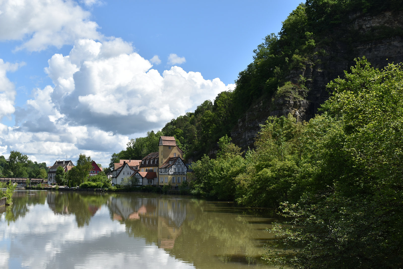 Blick zur ehemaligen Mühle