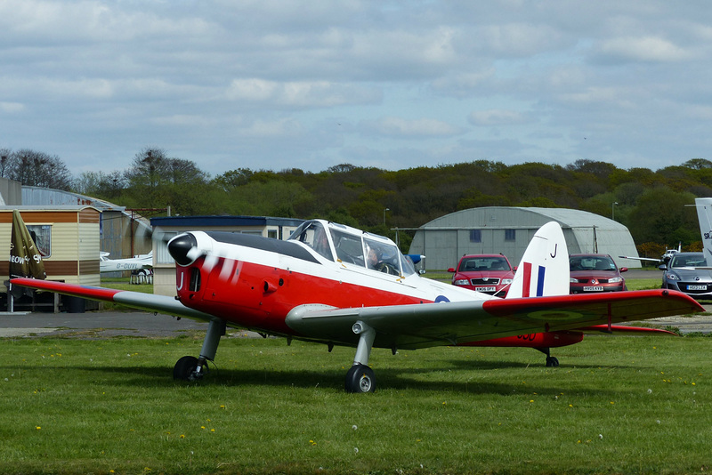 Chipmunk WP930 at Solent Airport (6) - 15 April 2017