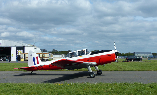 Chipmunk WP930 at Solent Airport (7) - 15 April 2017