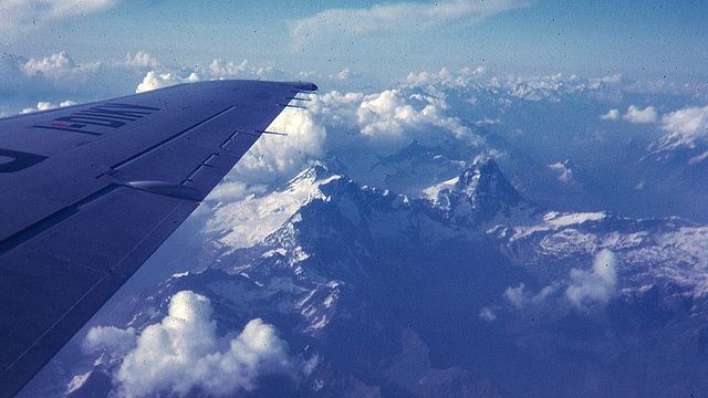 Alitalia over the Alps (1 of 3)