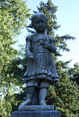 Grave of a Child in Greenwood Cemetery, September 2010