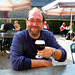 BE - Aubel - me, enjoying a beer at Val-Dieu