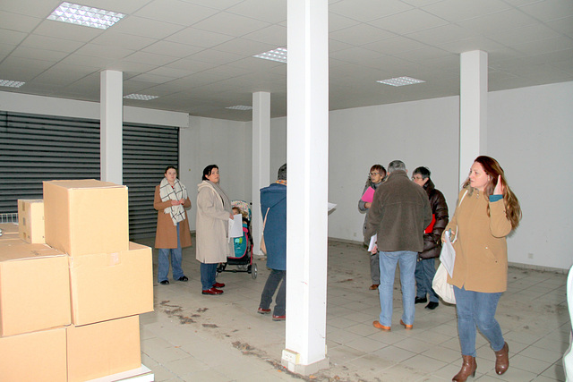 Première visite des lieux le 7/01/2023