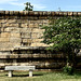 Solitary bench.