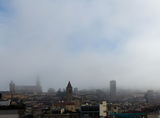 Arezzo - Early morning fog