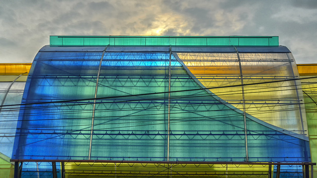 colorful roof