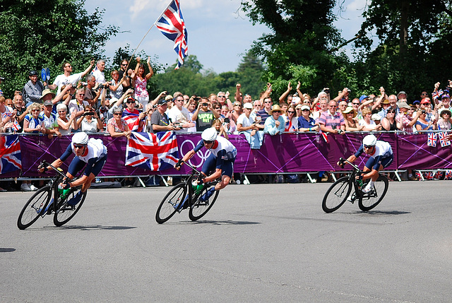 Olympic Cycling, Great Britain team.