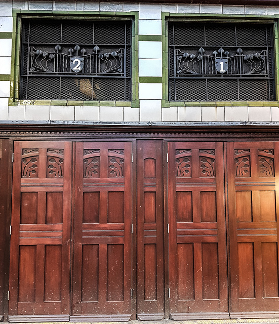 Art nouveau at Mornington Crescent