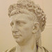 Detail of a Bust of the Emperor Claudius in the Naples Archaeological Museum, July 2012