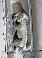belchamp walter church, essex,detail of the tomb of sir john de boutetourt +1324/5