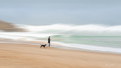 Perdue sur la plage