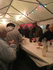 L’apéro avec les chasseurs