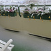 Balkon mit Schnee Balkon mit Schnee