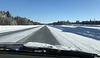 highway in the snow