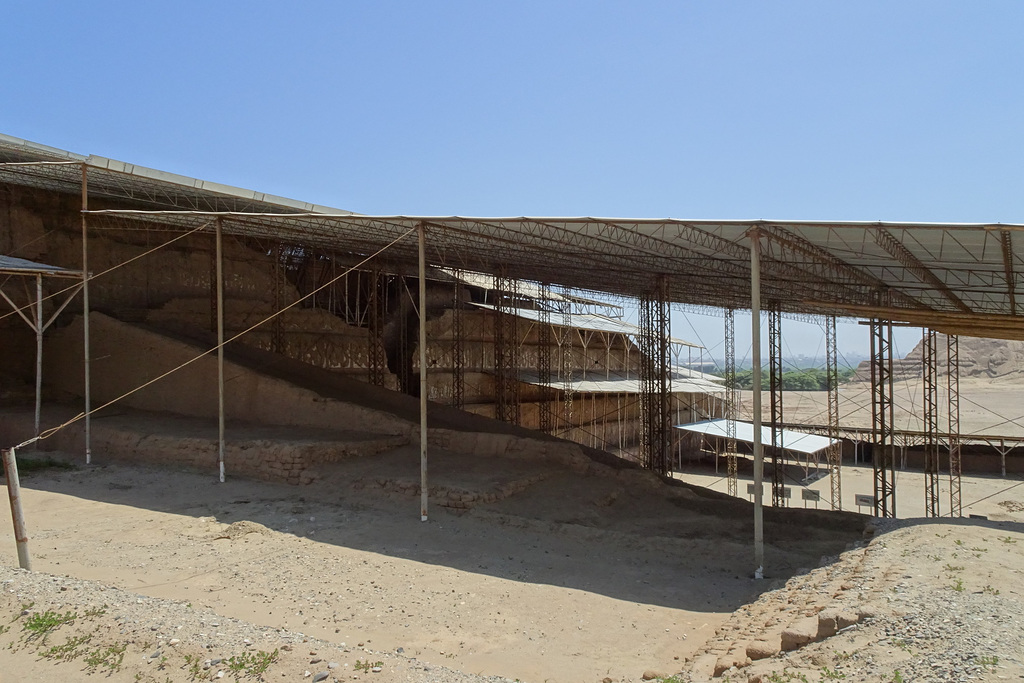 Excavated Area Of The Huaca De La Luna