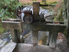 DyF - sluice on the leat