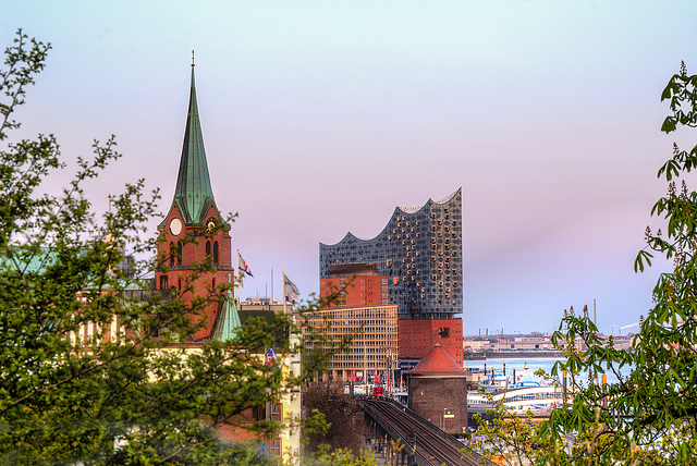 Hamburg. Blick vom Stintfang. 201605