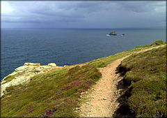 South West Peninsula Coast Path, Cornwall (the last of the sun for the day!)
