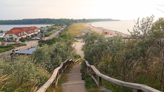 Der Zaun in Rerik, der Weg zum Strand