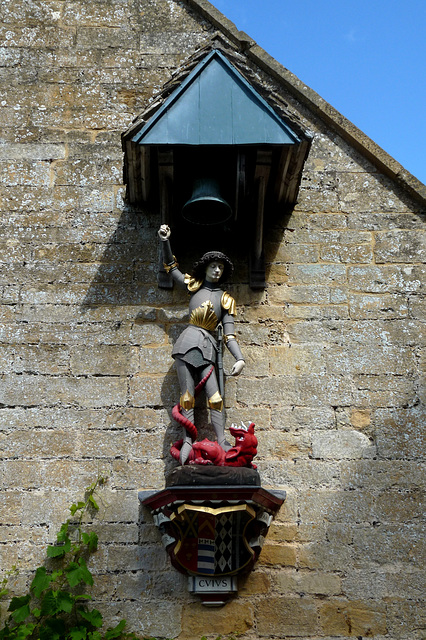 Snowshill Manor- Saint George and the Dragon