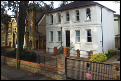 white house on Iffley Road