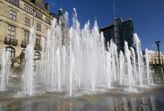 Sheffield Peace Gardens Fountain