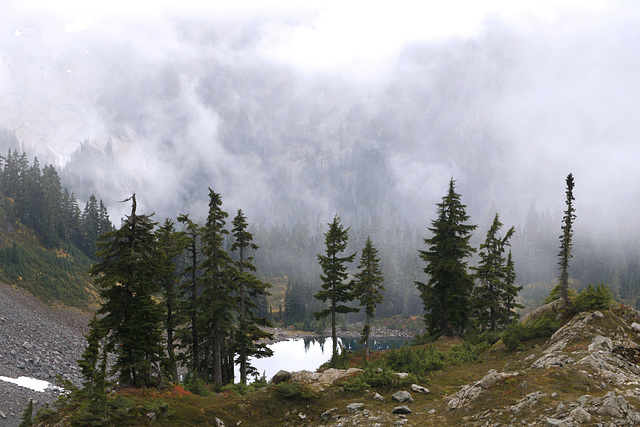 Iceberg Lake and Table Mountain